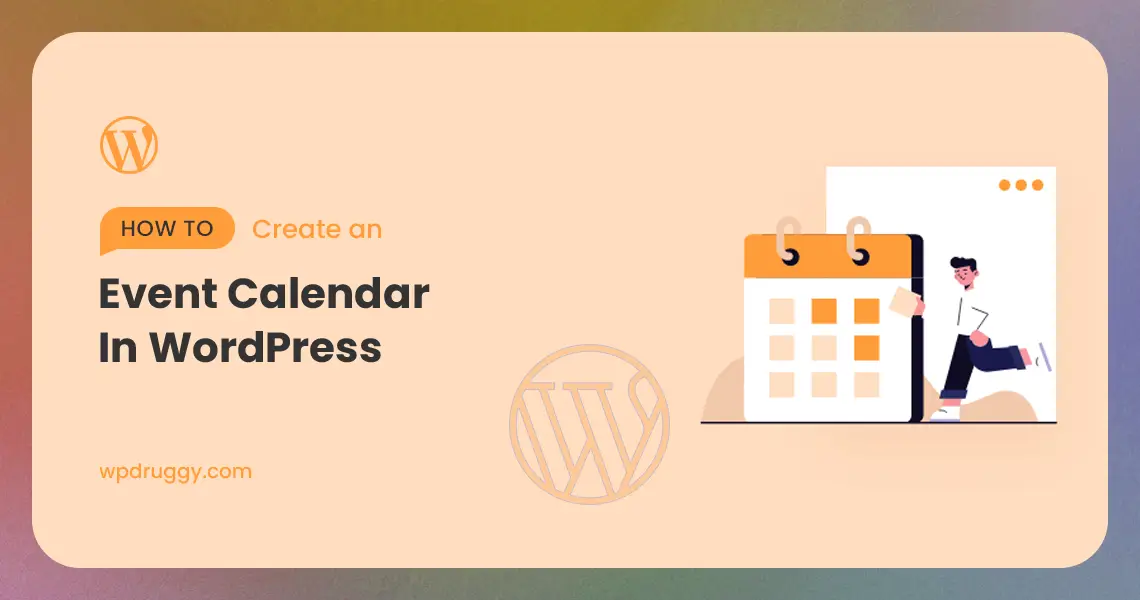 Create an Event Calendar