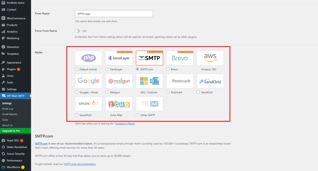 Other SMTP