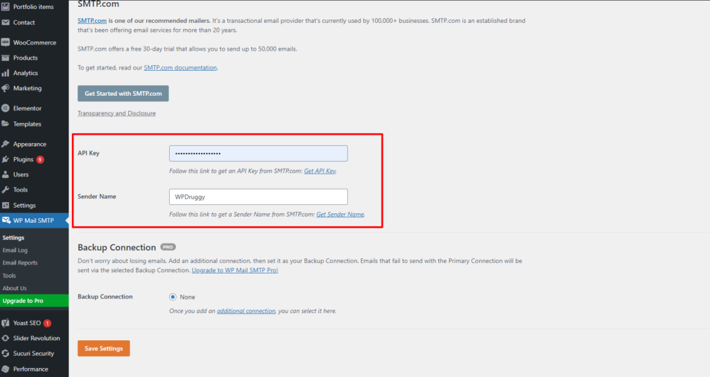 SMTP User