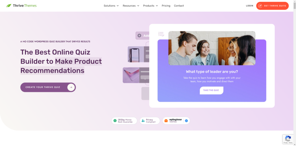 Thrive Quiz Builder