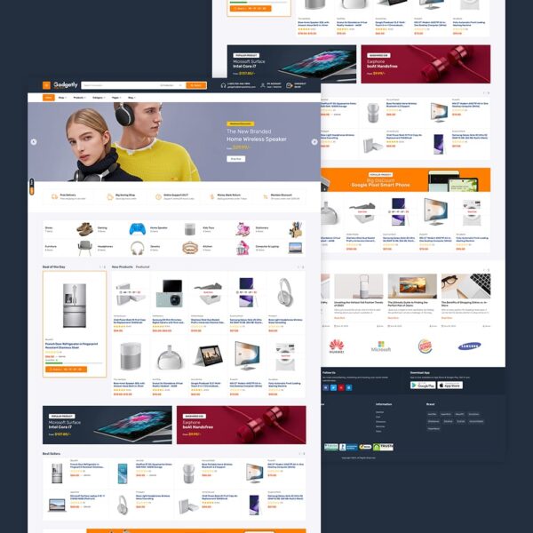 Gadgetly – WooCommerce Theme For Electronics & Gadgets Marketplaces