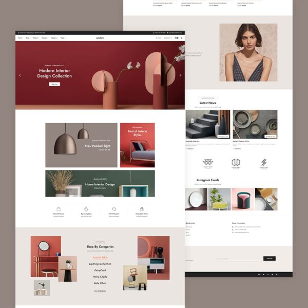 Umbro - Home Decor & Furniture - WooCommerce Responsive Theme