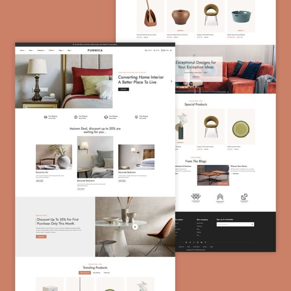 Furnica - Home Decor, Furniture, Art & Crafts - WooCommerce Responsive Theme