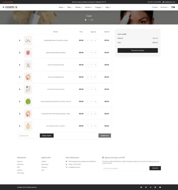 Cosmos - The Best of High-Converting WooCommerce Responsive Theme
