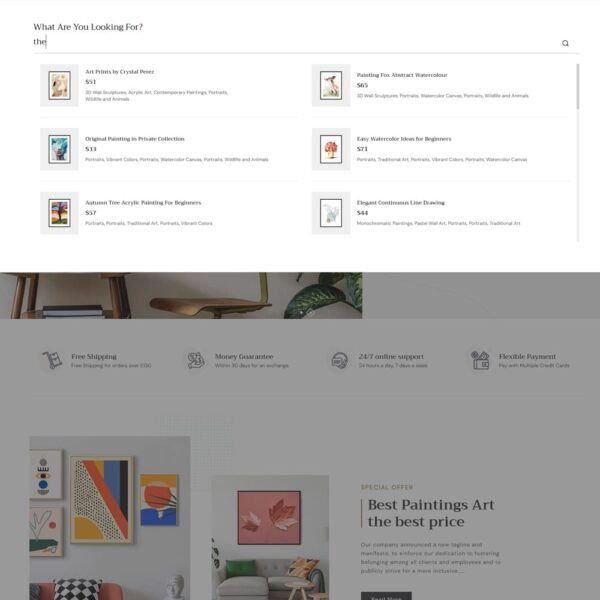 CanvasArt - Painting, Art & Crafts - WooCommerce Theme