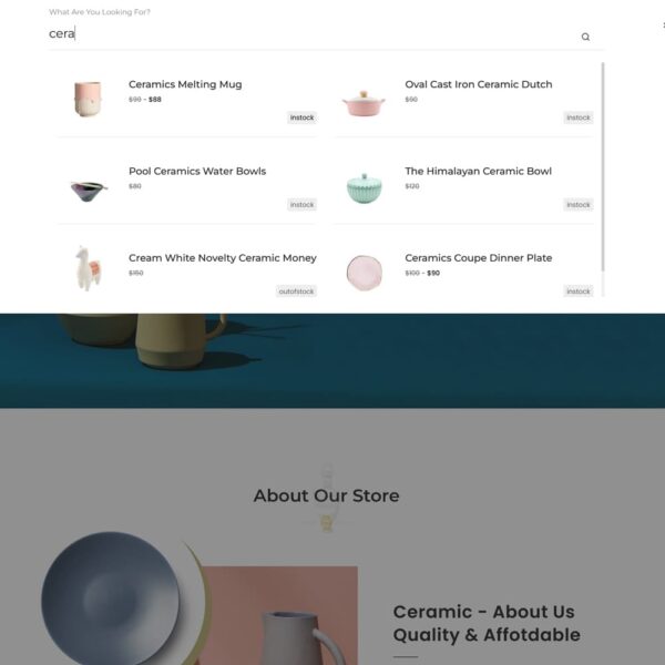 Finecraft - Home Decorative & Ceramics - WooCommerce Theme