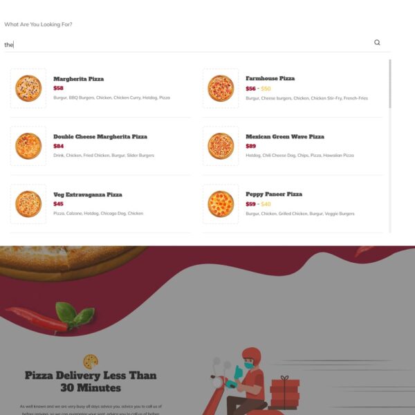 Pizzeria - WooCommerce Theme For Pizza, Fast Food, Restaurant & Cafes