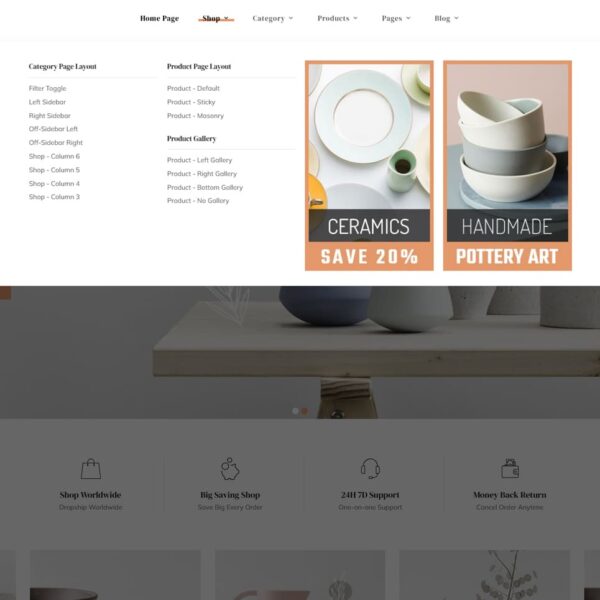 Earthen - Best Home Decor Theme for WooCommerce Stores