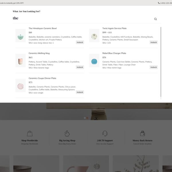 Earthen - Best Home Decor Theme for WooCommerce Stores