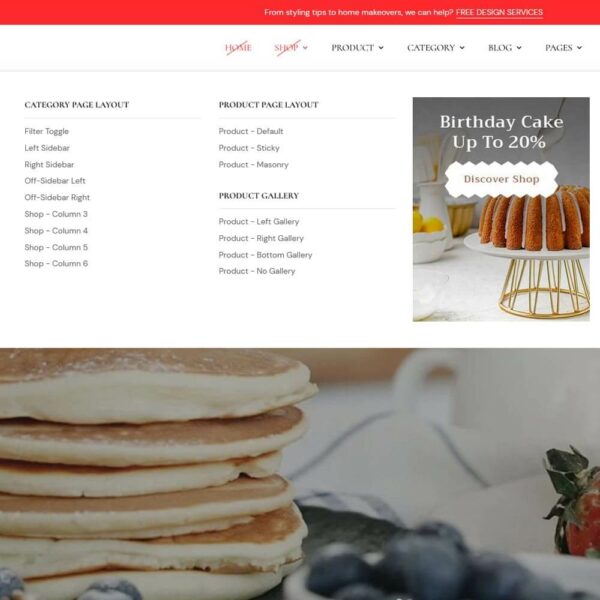 MoonPies - Cake & Sweet Shop - WooCommerce Responsive Theme