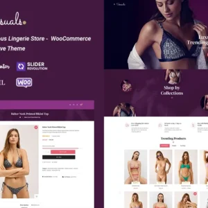 Sensuels - Premium Lingerie Store - WooCommerce Responsive Theme