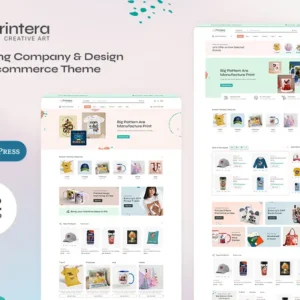Printera - Print-on-Demand (POD) Fashion Apparel WooCommerce Theme