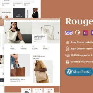 Rouge - Luxury Fashion Leather Bags - WooCommerce Responsive Theme