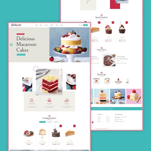 Genoise - WooCommerce Theme For Cake, Bakery, Pastry & Dessert Shop