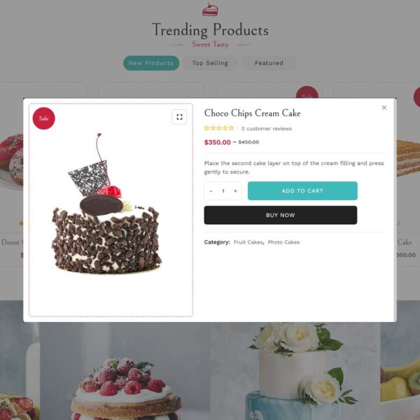 Genoise - WooCommerce Theme For Cake, Bakery, Pastry & Dessert Shop