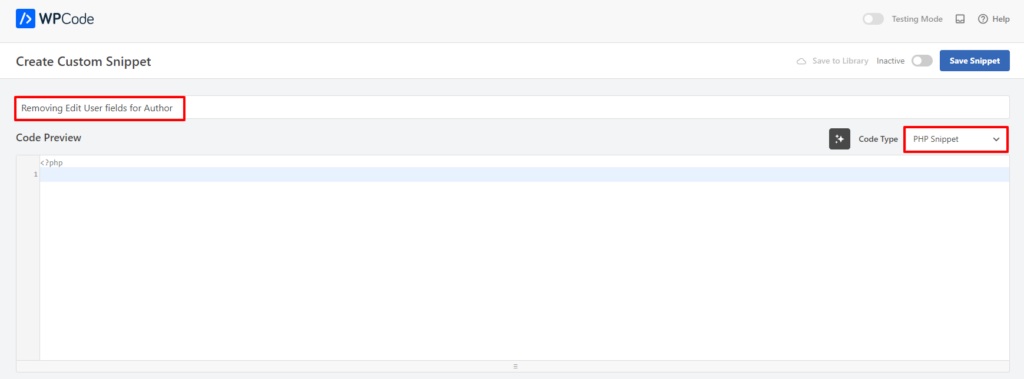 PHP Snippet